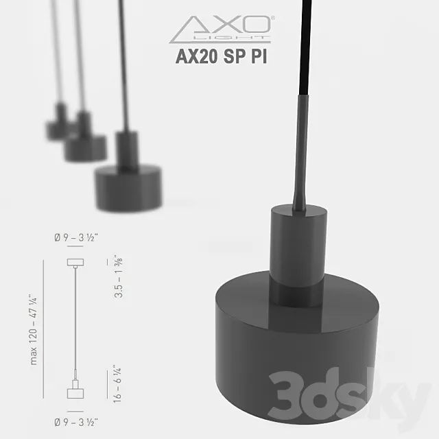 Axolight _ AX20 SP PIDE Pendant lamp Free Download