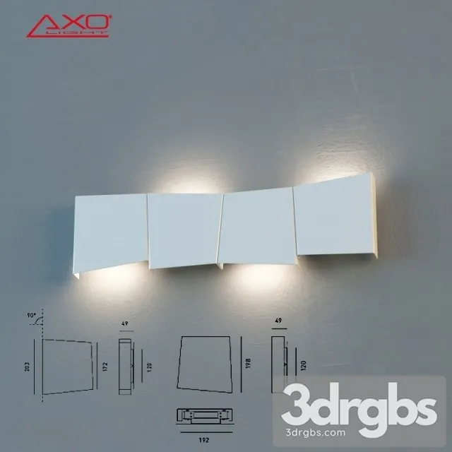 Axolight Rythmos Wall Light 3D Model Free