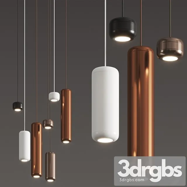 Axolight urban mini pendant lamps 3D Model Free