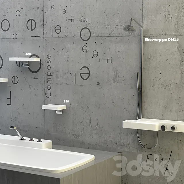 Axor _ Bouroullec 3D Model