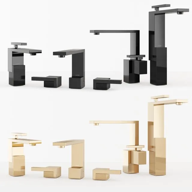 Axor edge basin mixers 3D Model