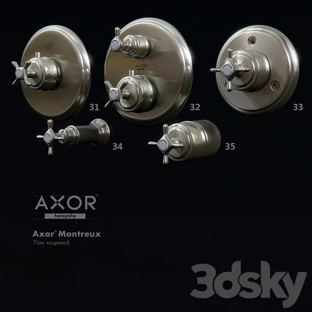 Axor Montreux_4 3D Model