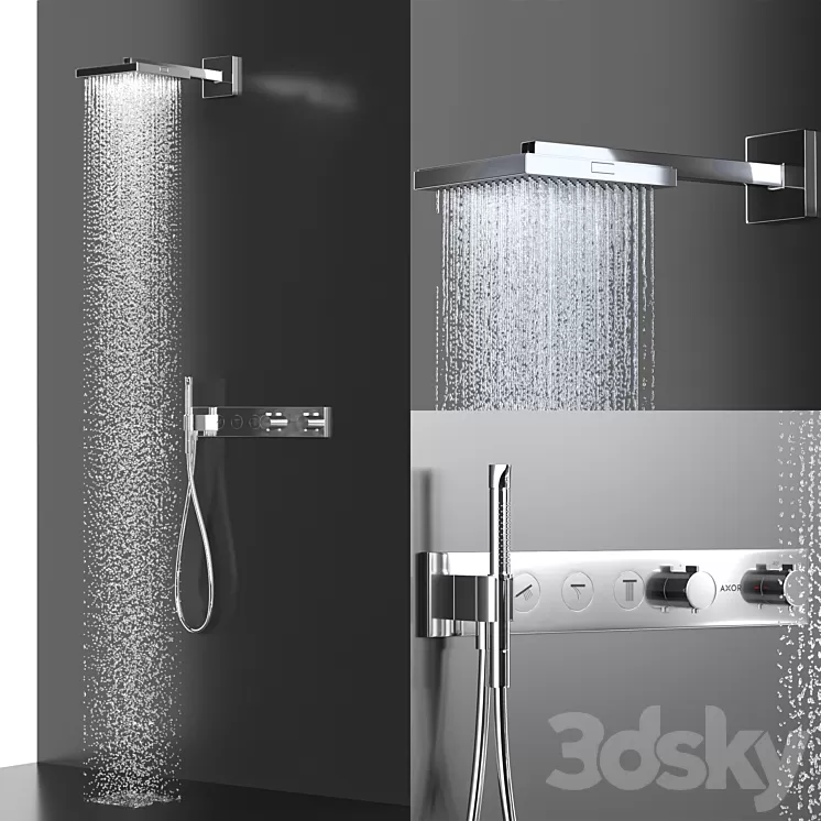 axor shower 3D Model
