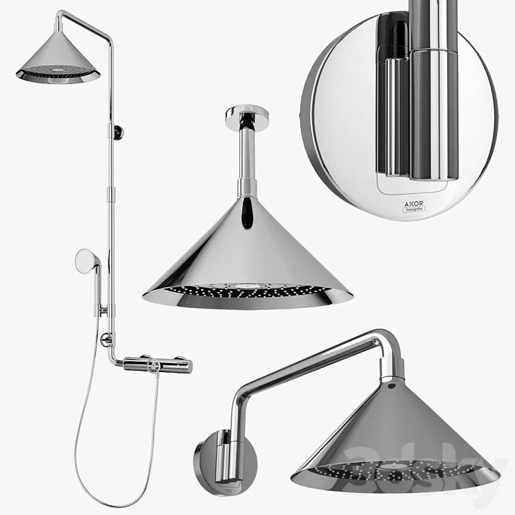 Axor showers 3D Model