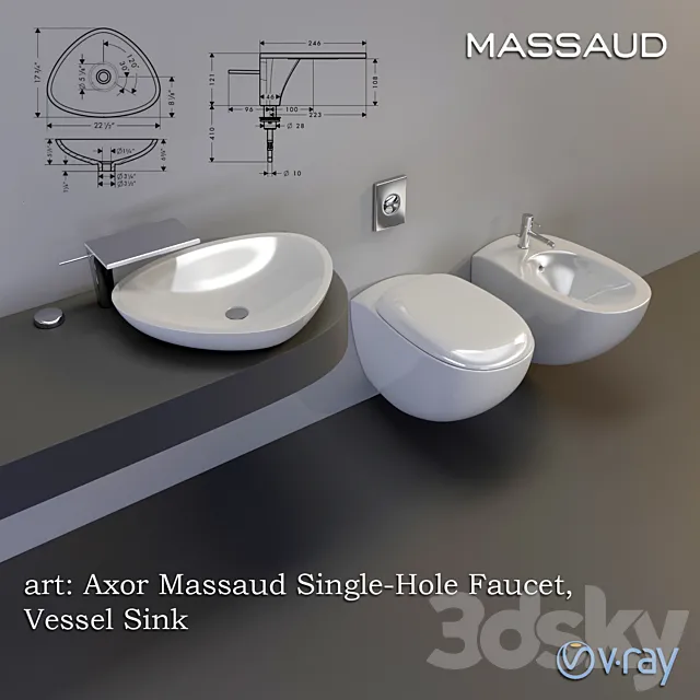 Axor_Massaud 3DModel