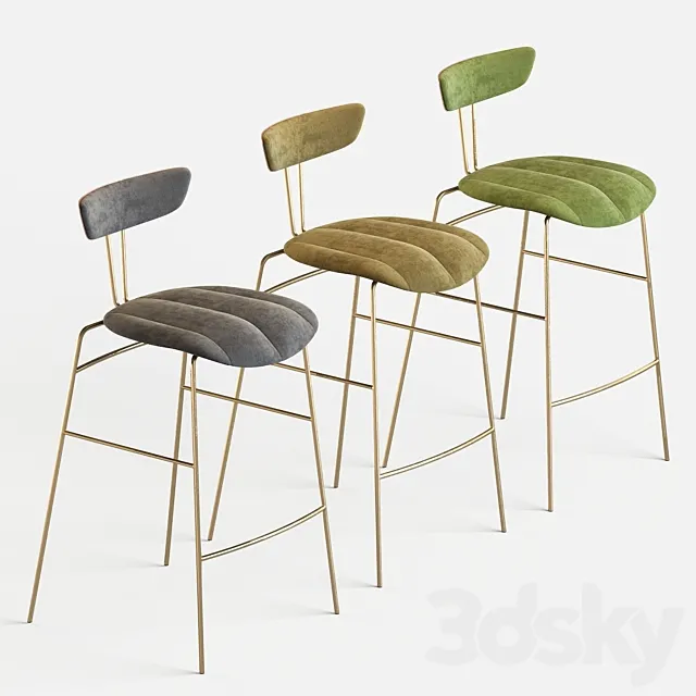 Ayla Barstool 3DModel