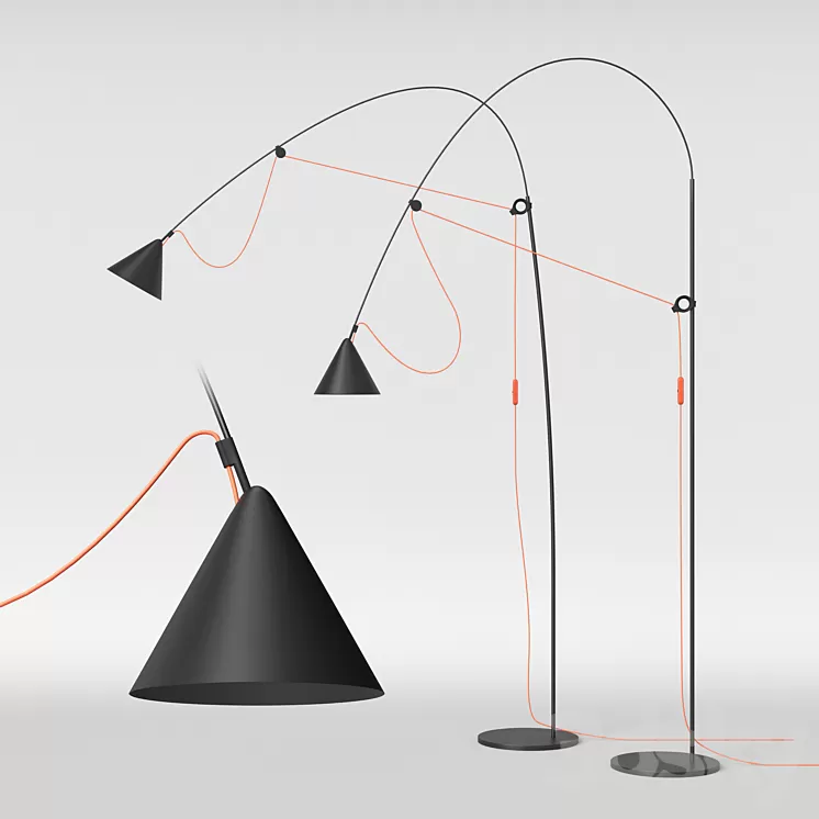 AYNO Standing Lamp L 3D Model