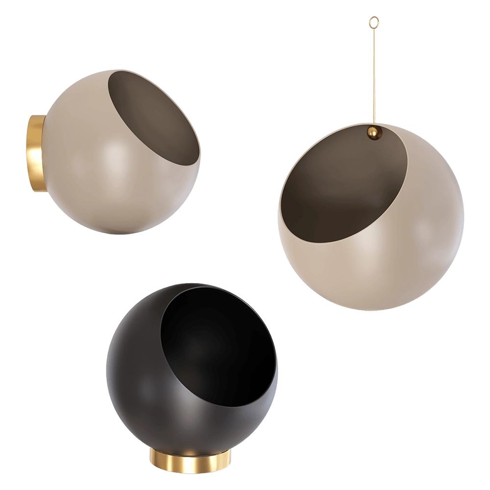 AYTM - Flowerpot GLOBE 3D Model