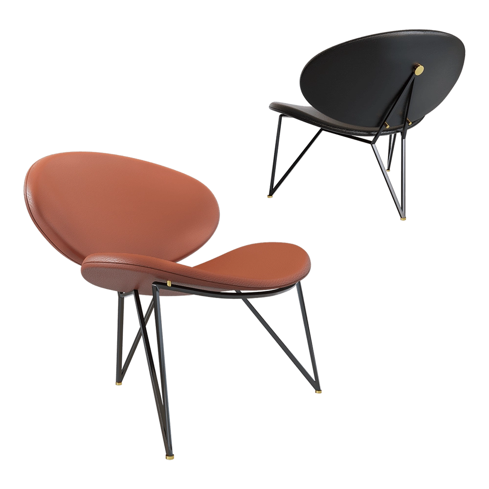 AYTM - Lounge chair SEMPER 3D Model