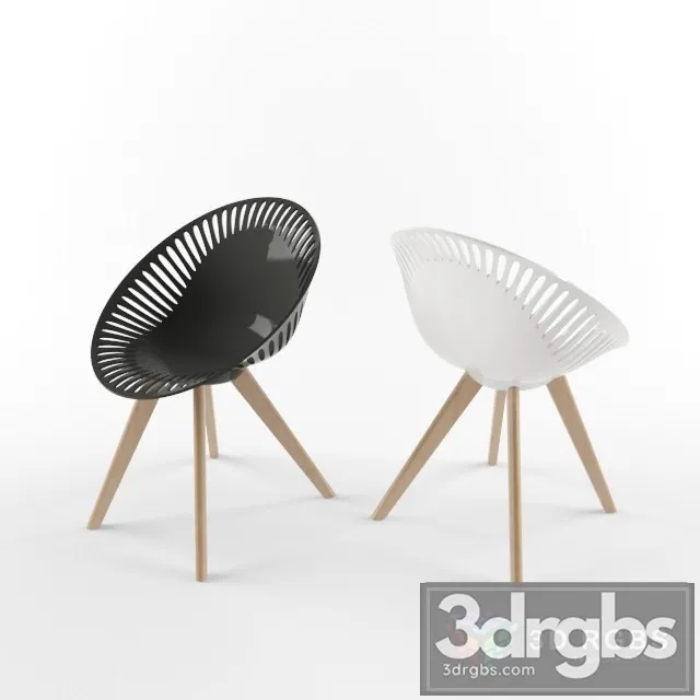 Azhar Wood Original Chair 3D Model Free