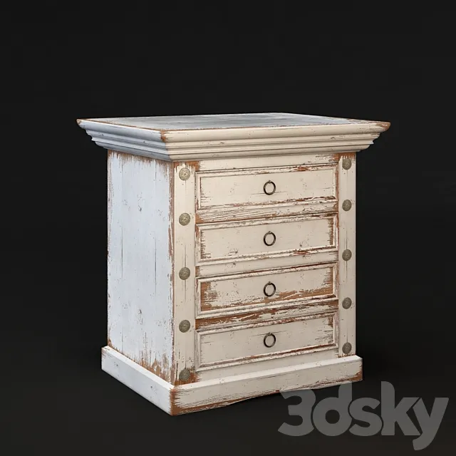 Azia house Drawers 3D Model