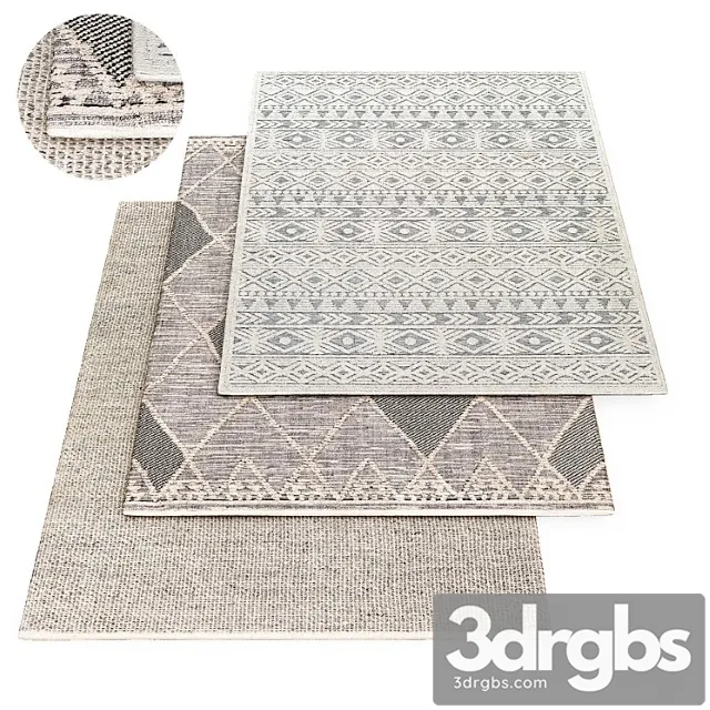 Azilal Rug 3D Model Free