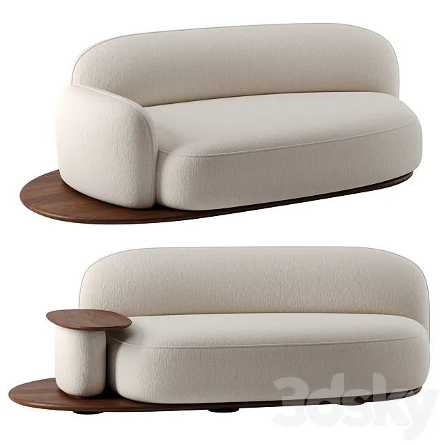 AZORES sofa by De La Espada set 2 3D Model
