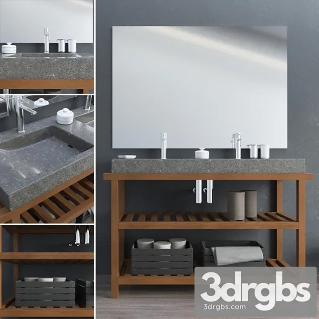 Azrama Vanity Double 3D Model Free