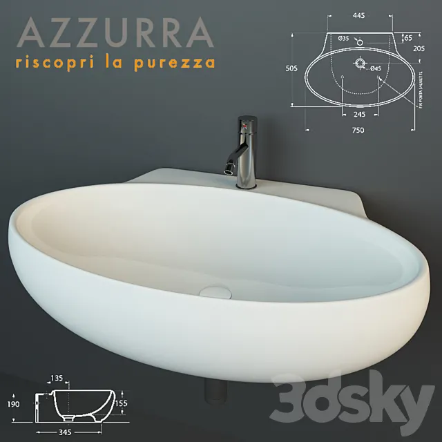 Azzurra CLAS CLA200B1.75 3D Model