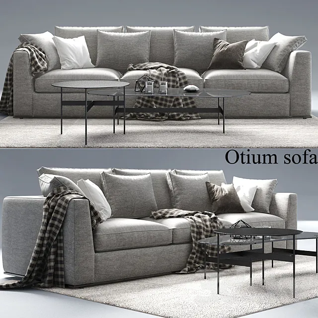 B & B furniture set 003 3DModel