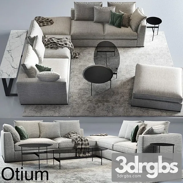 B & b furniture set 004 2 3D Model Free