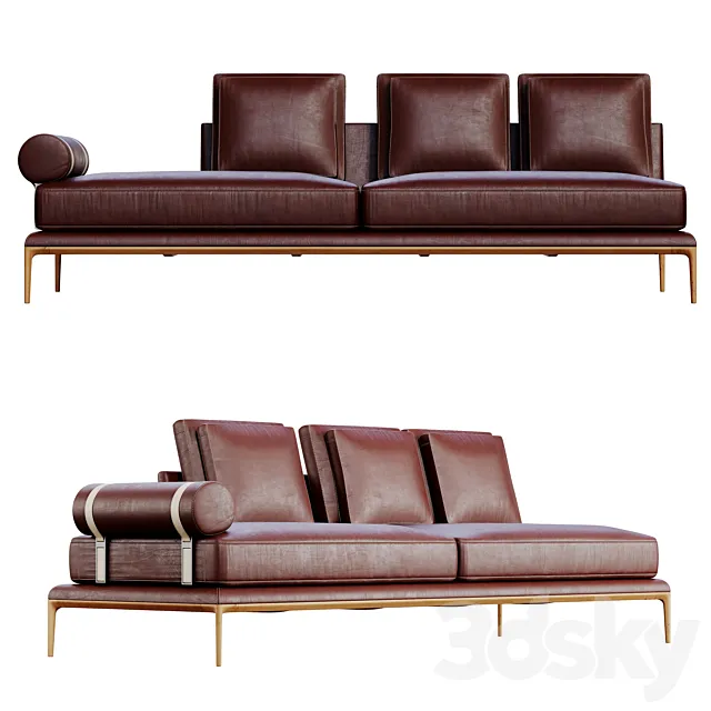 B & B Italia Atoll Sofa Atr247 S 3DModel