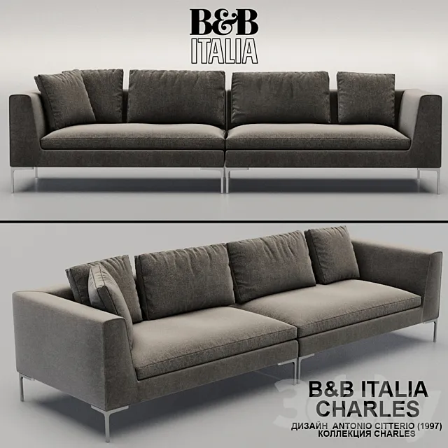B & B Italia CHARLES 3DModel