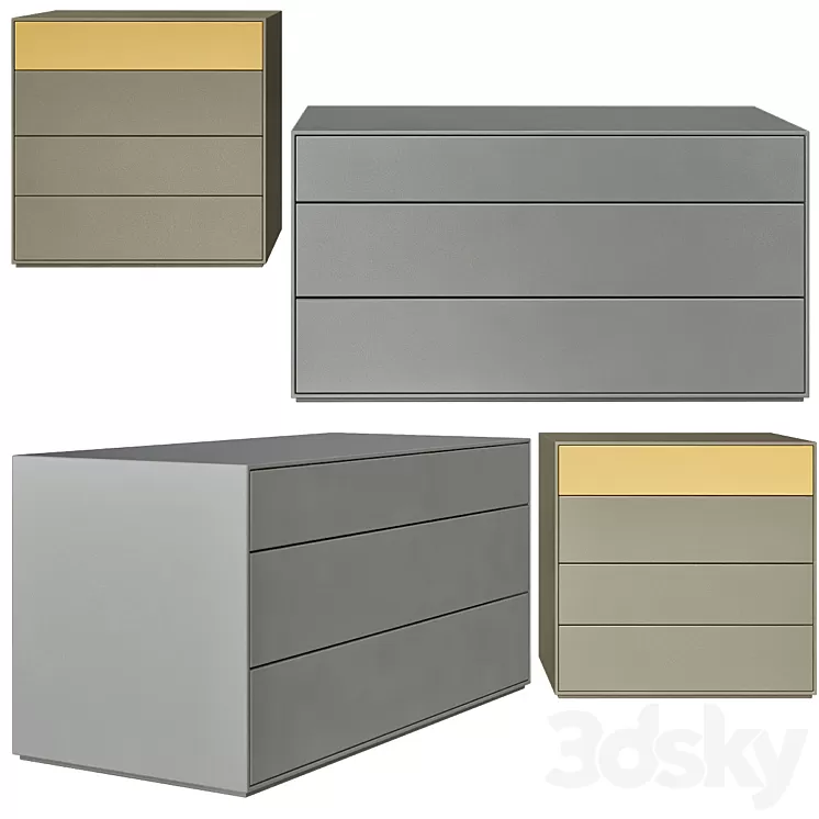 B & B Italia DADO 3D Model