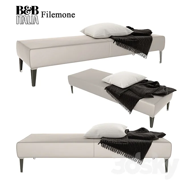 B & B ITALIA FILEMONE 3DModel