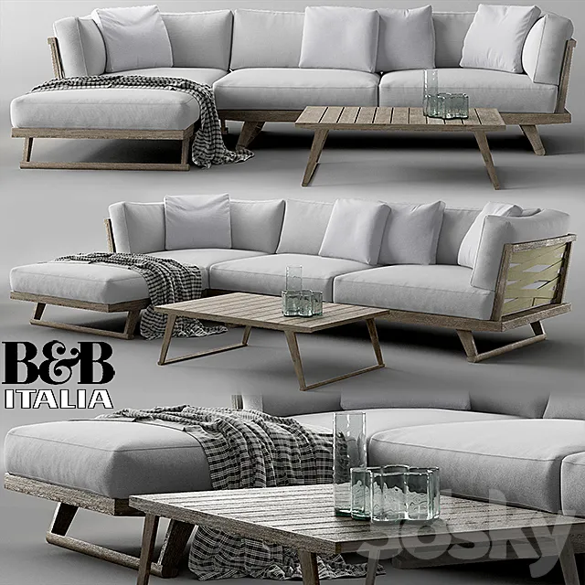 B & B Italia Gio 3DModel