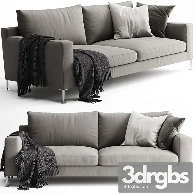 B & b italia harry sofa 2 3D Model Free
