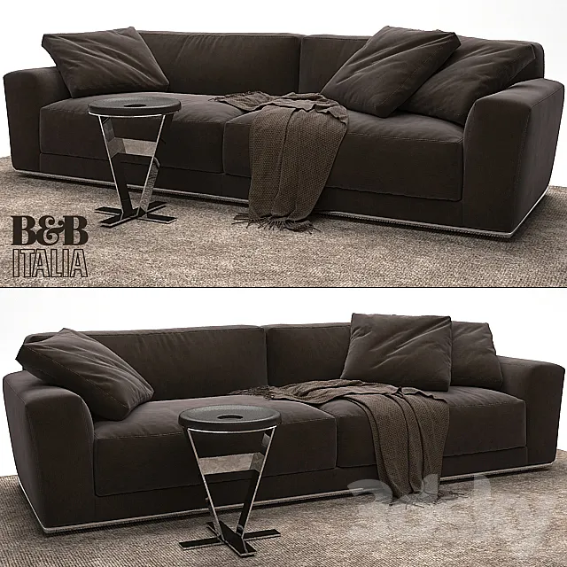 B & B Italia LUIS Sofa 3D Model