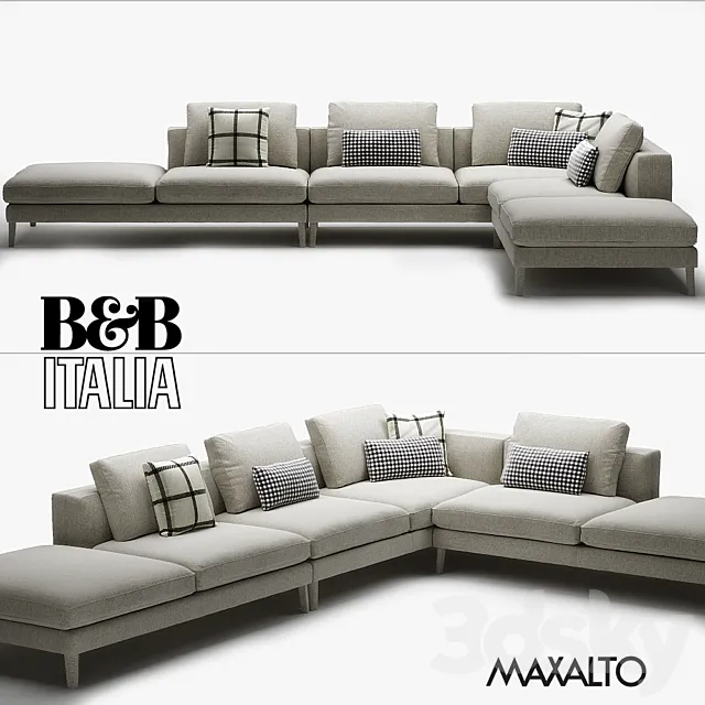 B & B ITALIA MAXALTO DIVES 3DModel