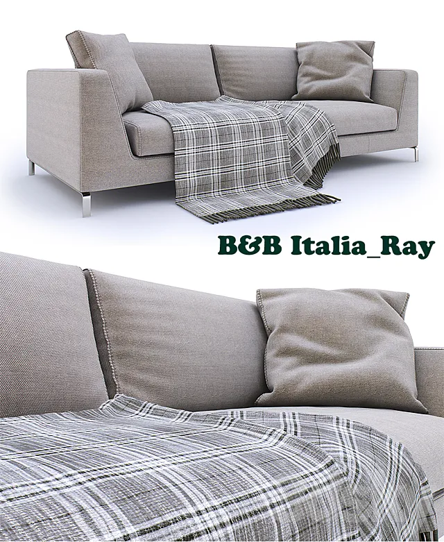 B & B Italia sofa Ray 3DModel