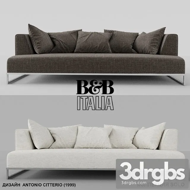 B B Italia Solo 3D Model Free
