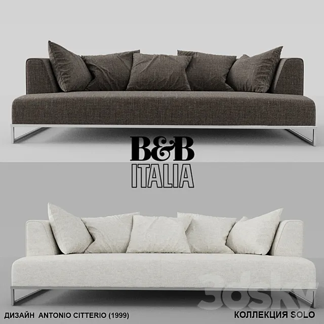 B & B Italia Solo 3DModel