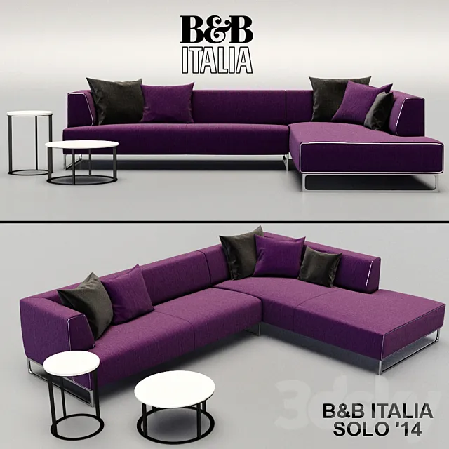 B & B Italia Solo'14 11 3D Model