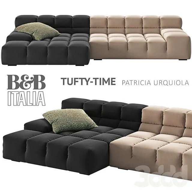 B & B Italia TUFTY-TIME 2 3D Model