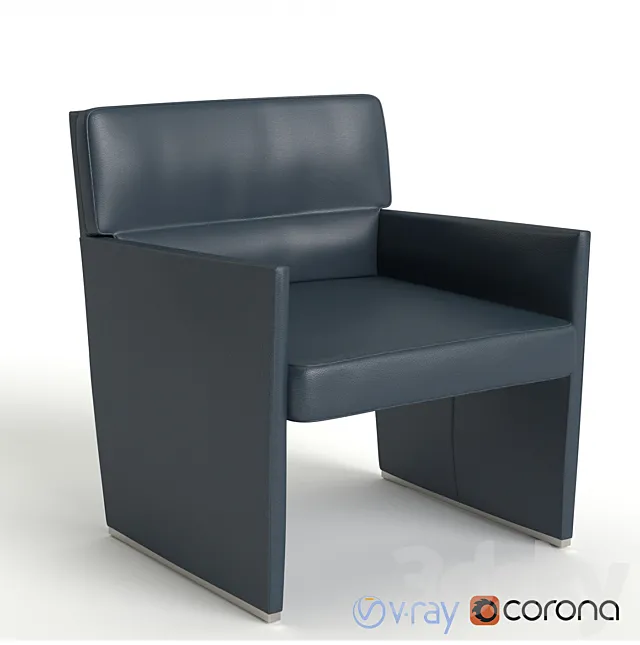 B & B Posa Chair 3D Model