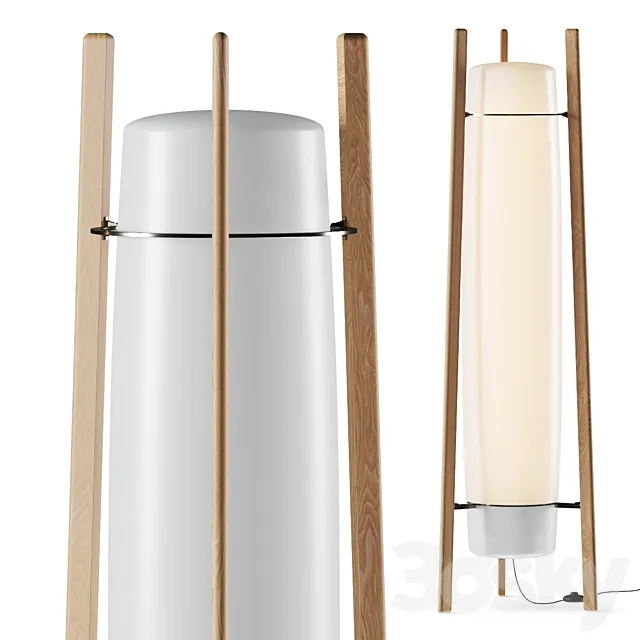 B.lux Inn Side Outdoor Floor Lamp 3D Model