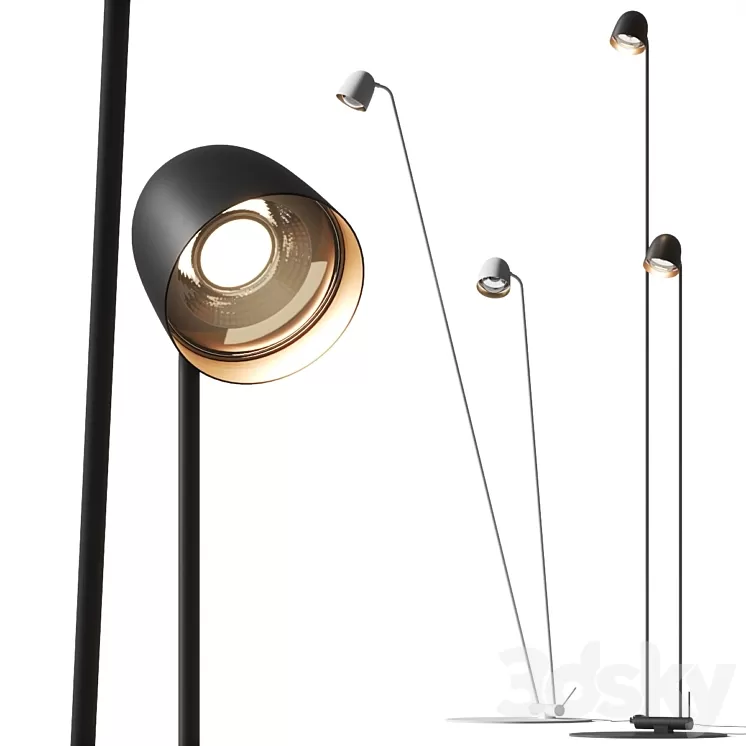 B.lux Speers F Floor Lamp 3D Model Free
