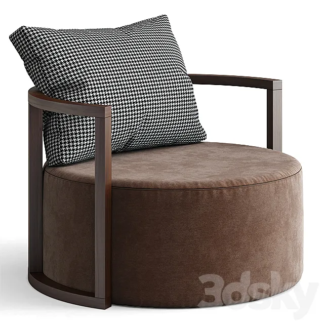 B & T design _ KAV Armchair 3D Model