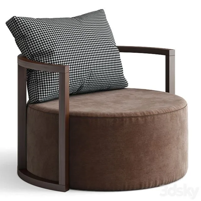 B & T design KAV Armchair 3D Model