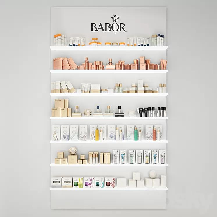 Babor Cosmetics 3D Model