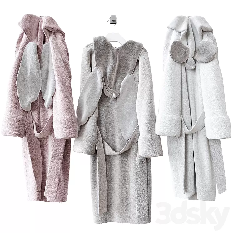 Baby Bath Set 1 3D Model Free