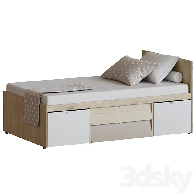 Baby bed Leslie-2 (divan.ru) 3D Model