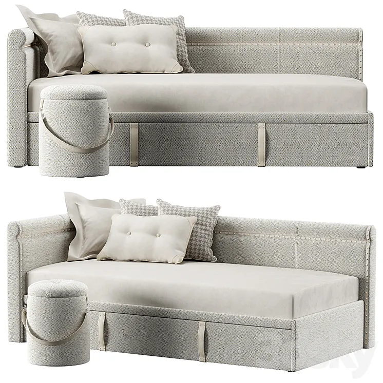 Baby bed PORTMAN corner Manifesto 3D Model Free