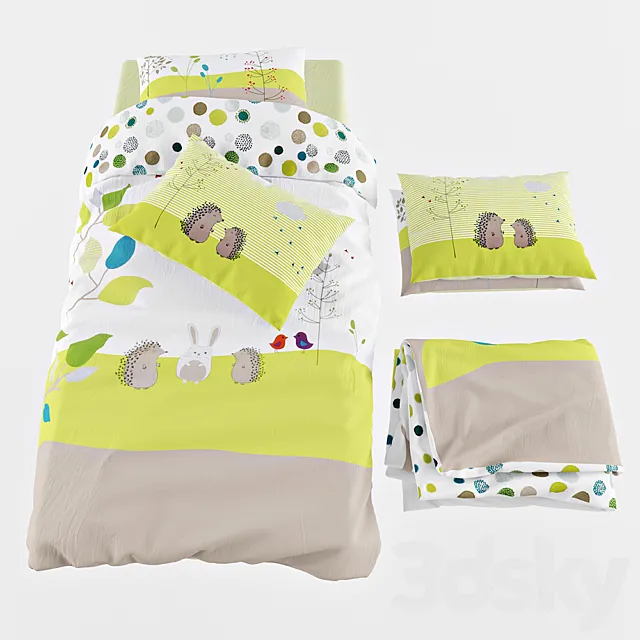 Baby bedding 3DModel