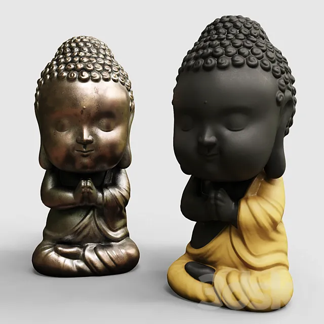 Baby buddha figurine 3DModel