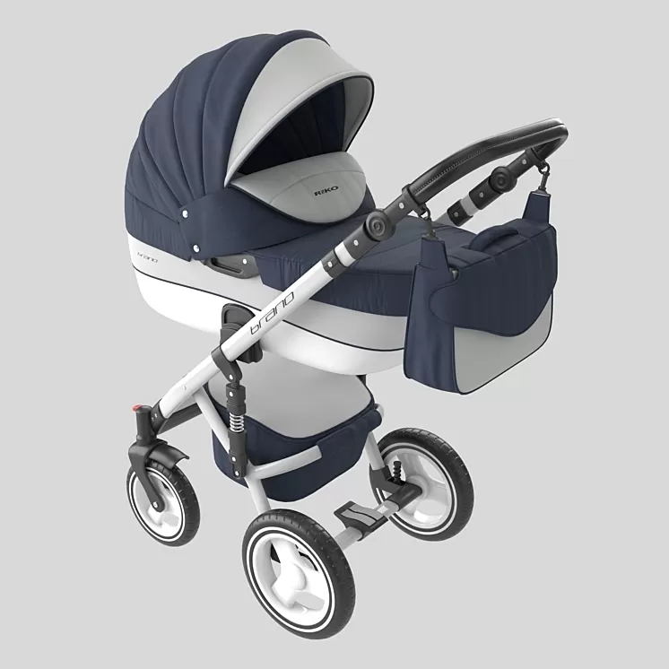 Baby carriage - Riko Brano Ecco 3D Model
