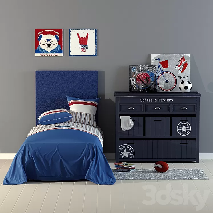 Baby for the boy 3D Model