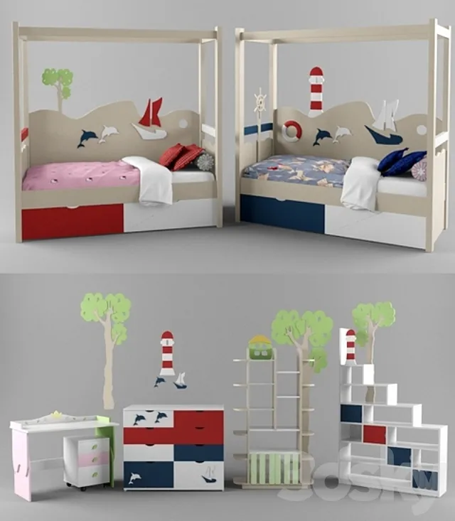 Baby furniture 3DModel