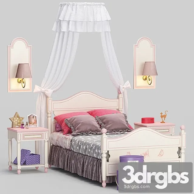 Baby Happy Night Ferretti 3D Model Free