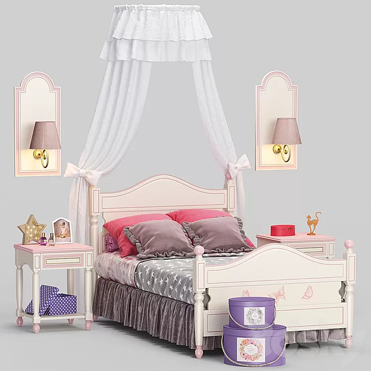 Baby Happy Night FERRETTI 3D Model